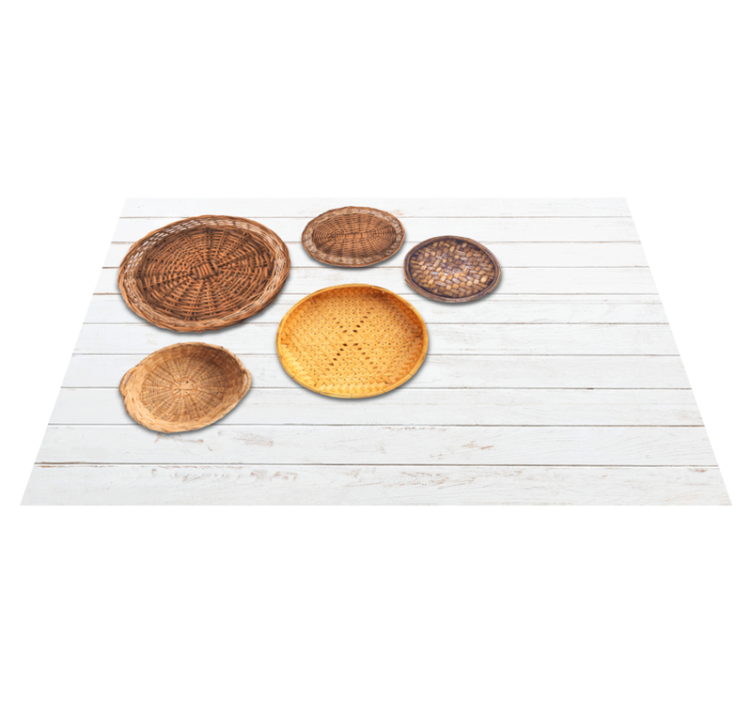 Original placemat woven basket collection - TenStickers
