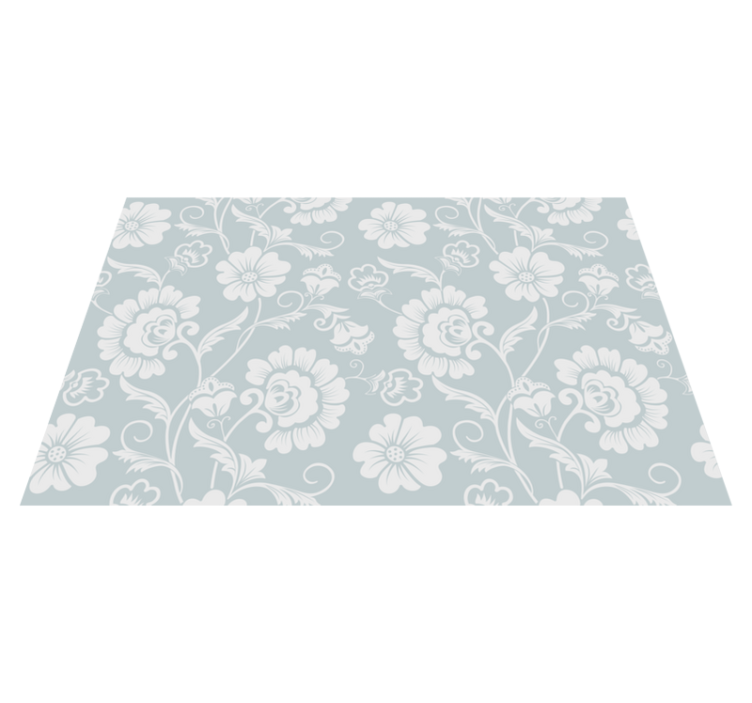 Floral motif arrangement placemat - TenStickers