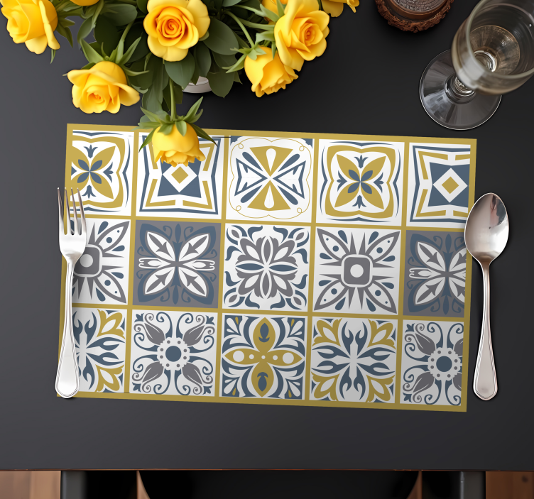 Classic vintage original placemat - TenStickers