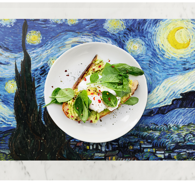 Van Gogh's Starry night original placemats - TenStickers