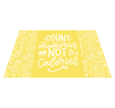 Arabic paisley vinyl placemats - TenStickers