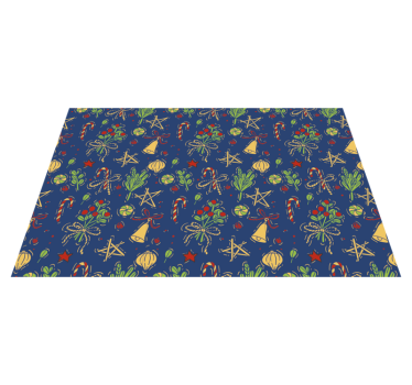 Christmas placemat for festive table decor - TenStickers