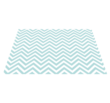 Chevron style surface placemat - TenStickers