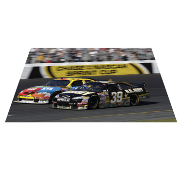 Nascar race cars table mat - TenStickers