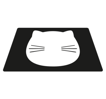 Original placemat cat face design - TenStickers
