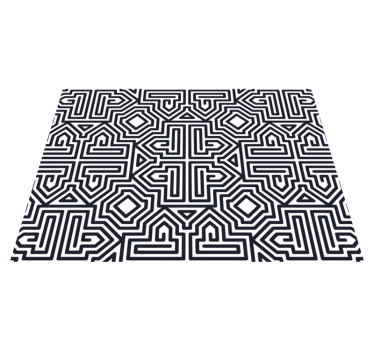 Placemat abstract geometric design - TenStickers