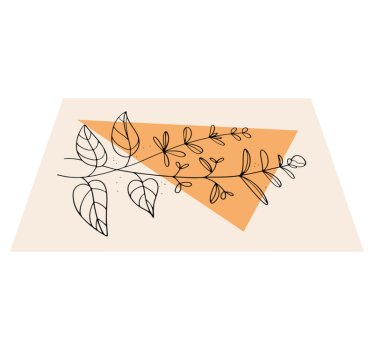 French garden original vinyl placemats - TenStickers