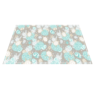 Original placemat with shell-patterned design - TenStickers
