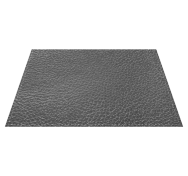 Grey leather effect textured vinyl placemats - TenStickers