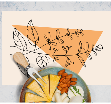 French garden original vinyl placemats - TenStickers