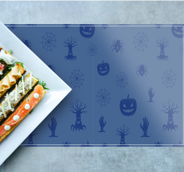 Halloween placemat for creepy theme decor - TenStickers