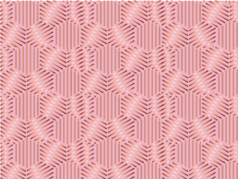 Geometric arrangement placemat - TenStickers