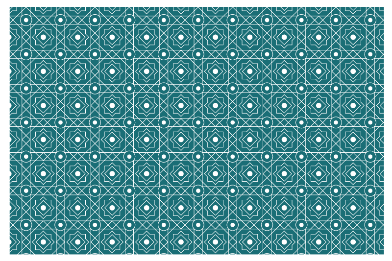 Placemat with geometric texture finish - TenStickers