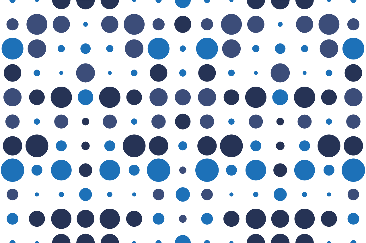 Circle pattern surface placemat - TenStickers