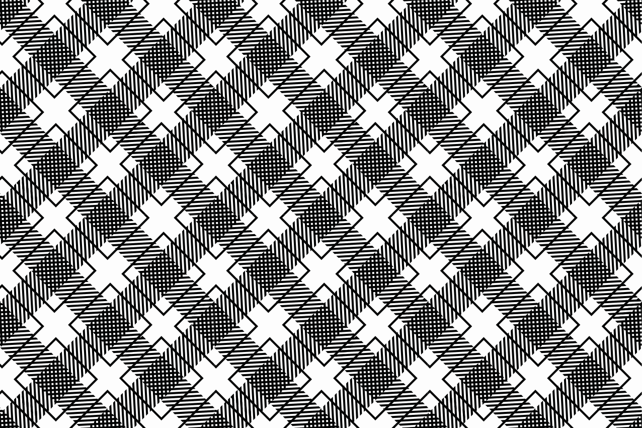 Placemat with geometric texture surface - TenStickers