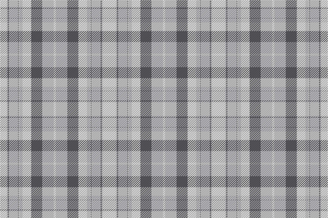 Plaid linen style elegant placemat - TenStickers