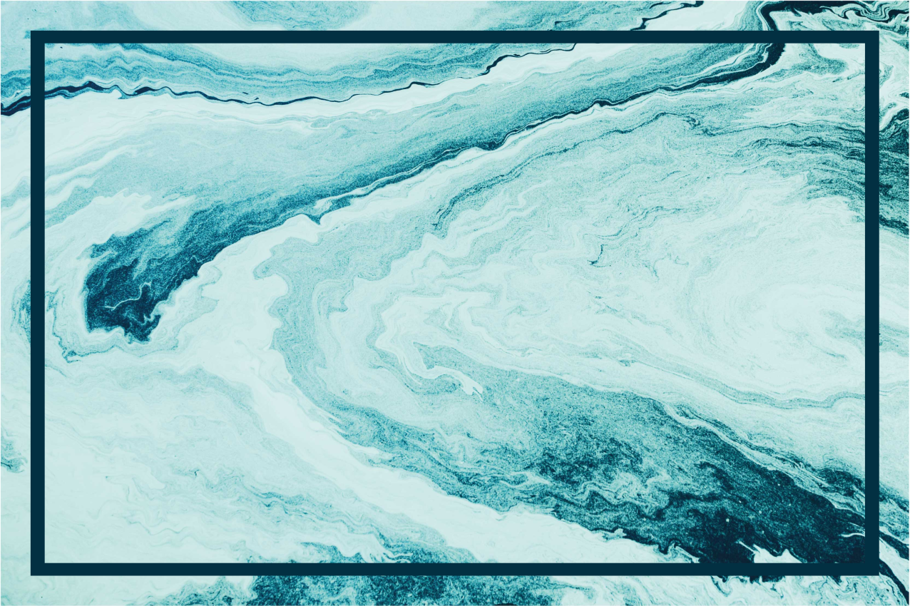 Placemat ocean wave design - TenStickers