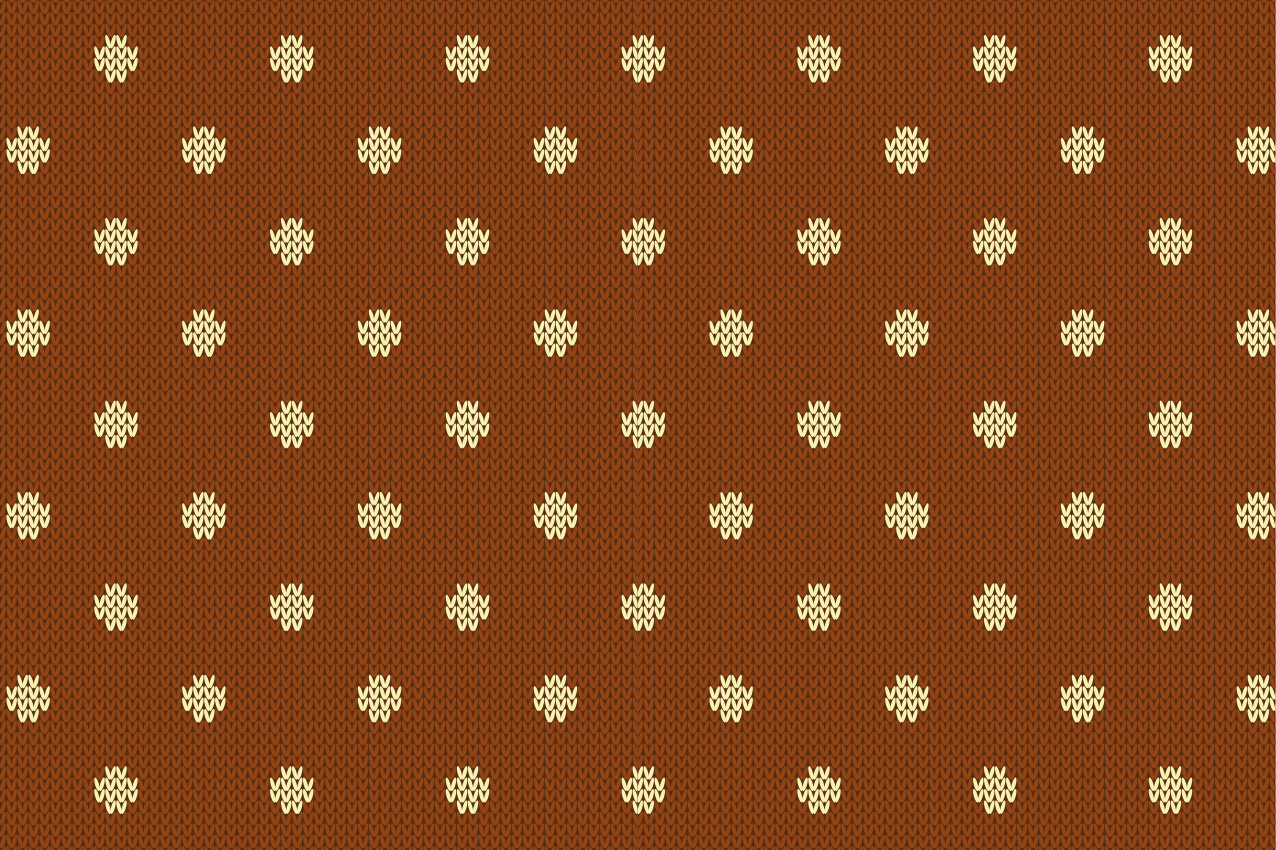 Textured dot pattern placemat - TenStickers