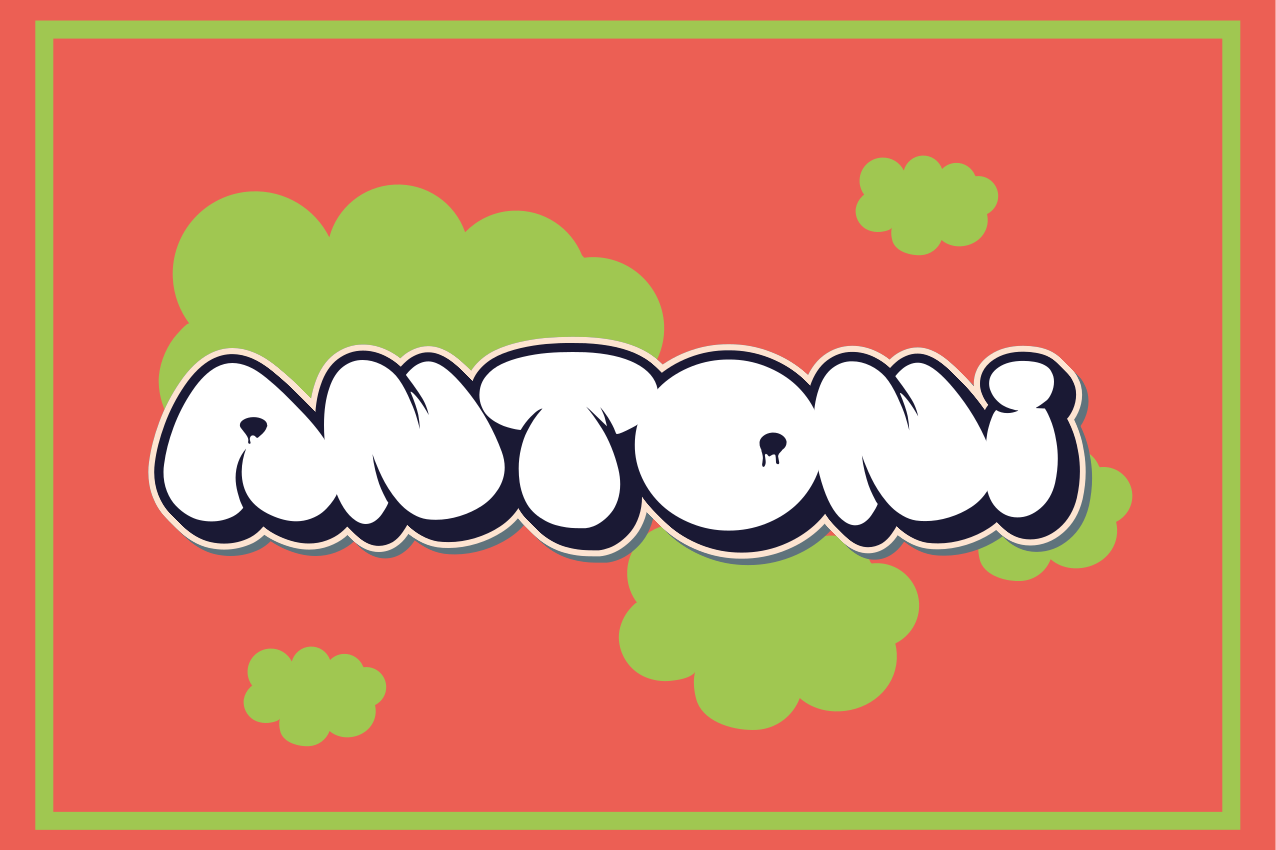 Customizable placemat personalized fun name - TenStickers