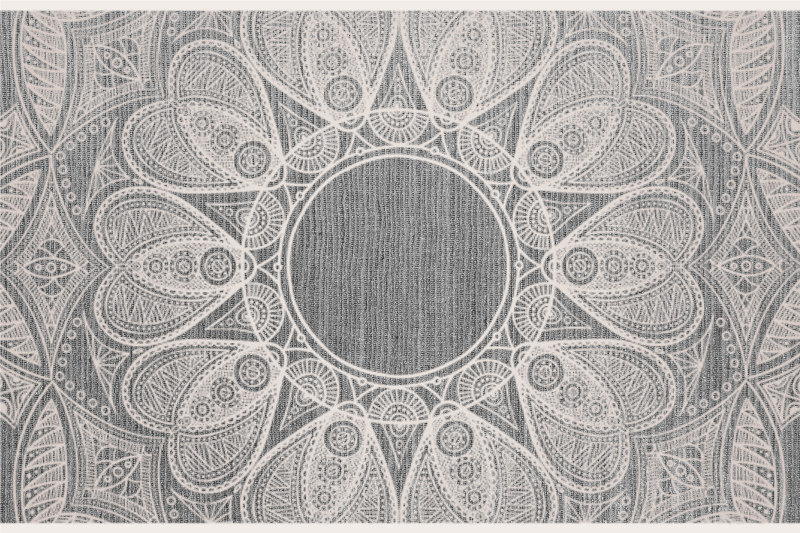 Placemat with intricate mandala designs - TenStickers