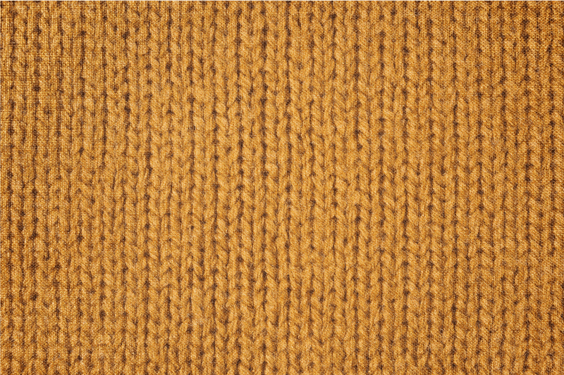 Knitted fabric pattern placemat - TenStickers