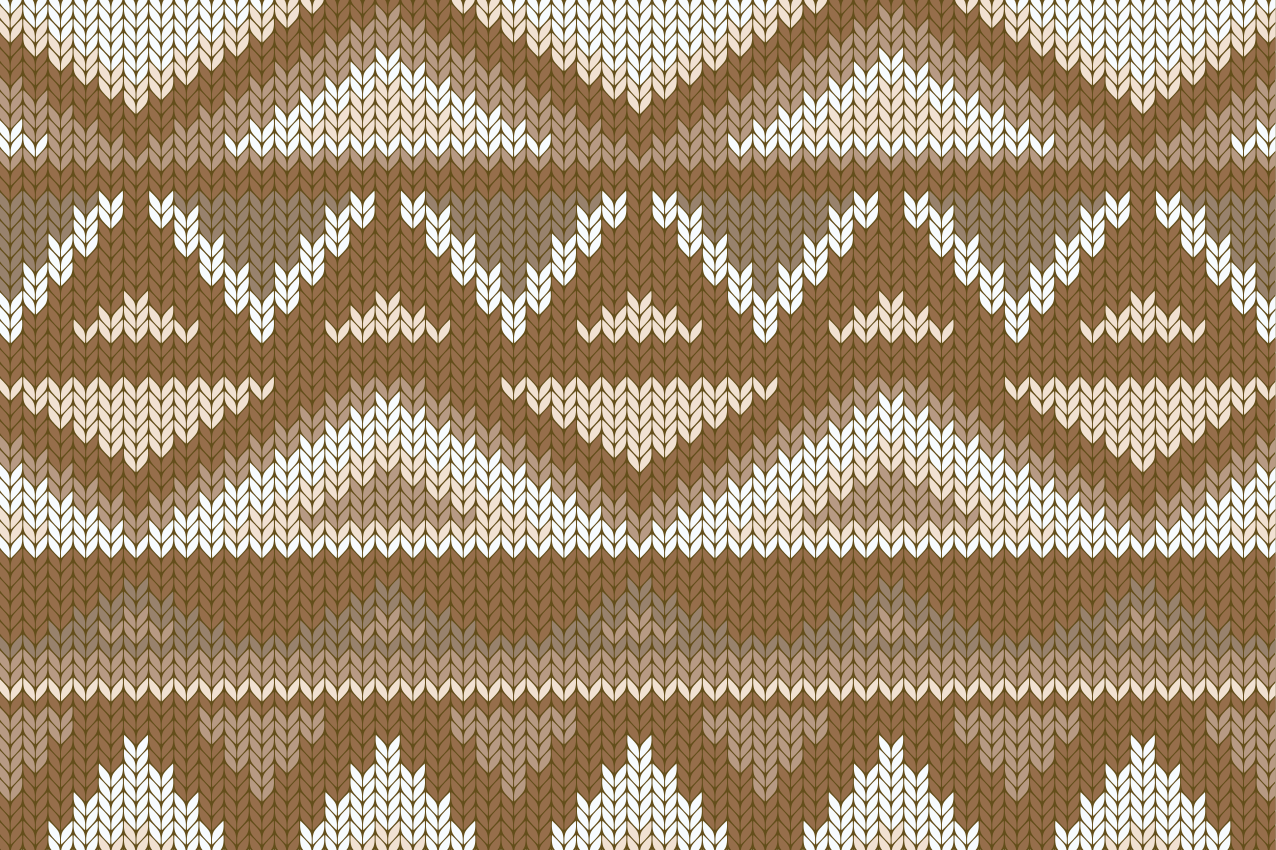 Placemat with knitted pattern surface - TenStickers