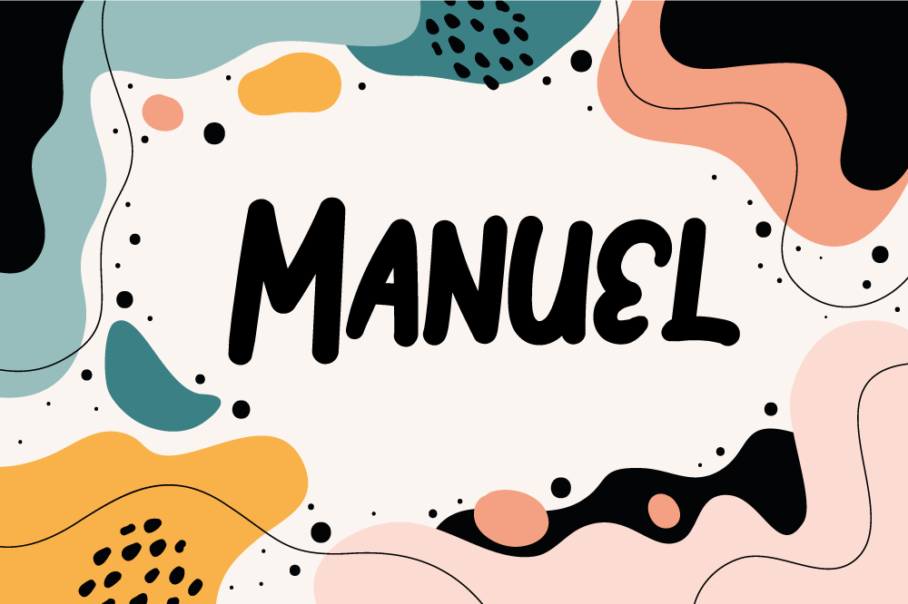 Children placemat vibrant abstract designs - TenStickers