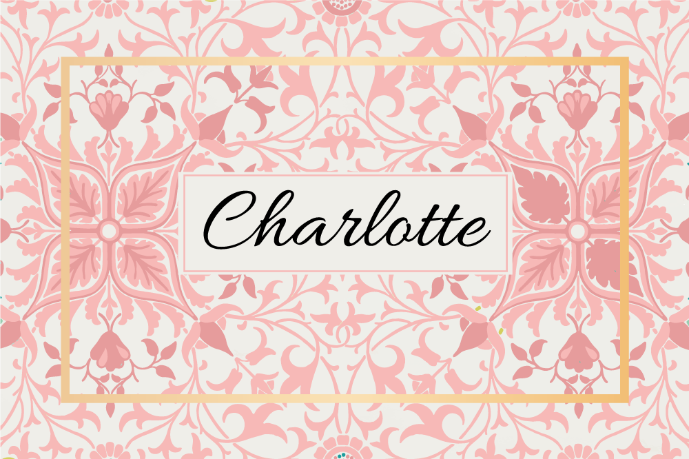 Customizable placemat customized botanical design - TenStickers