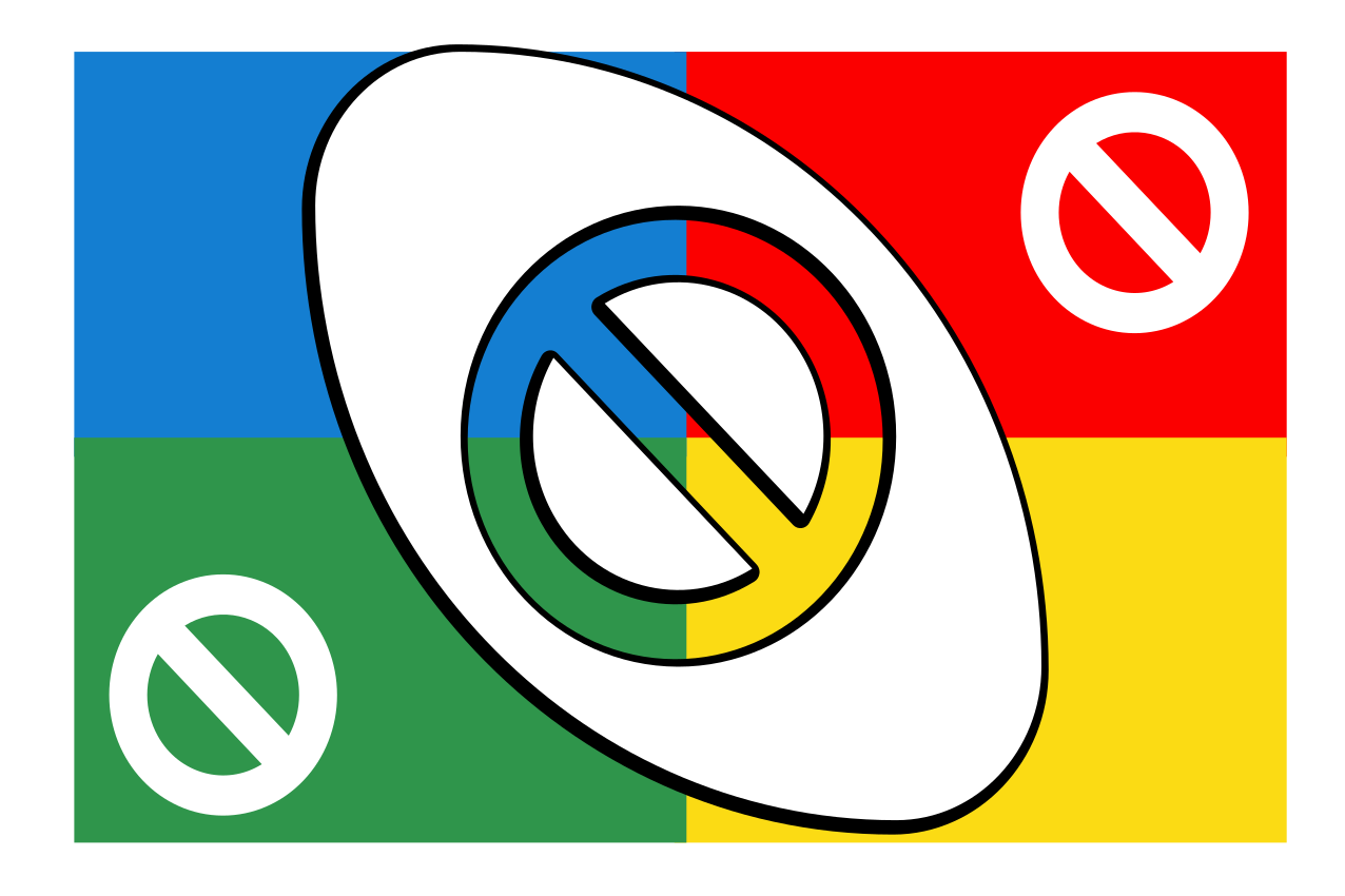 Modern placemat abstract colorful design - TenStickers