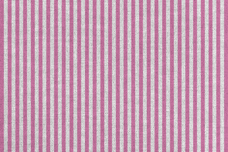 Pink and white stripes home placemats - TenStickers