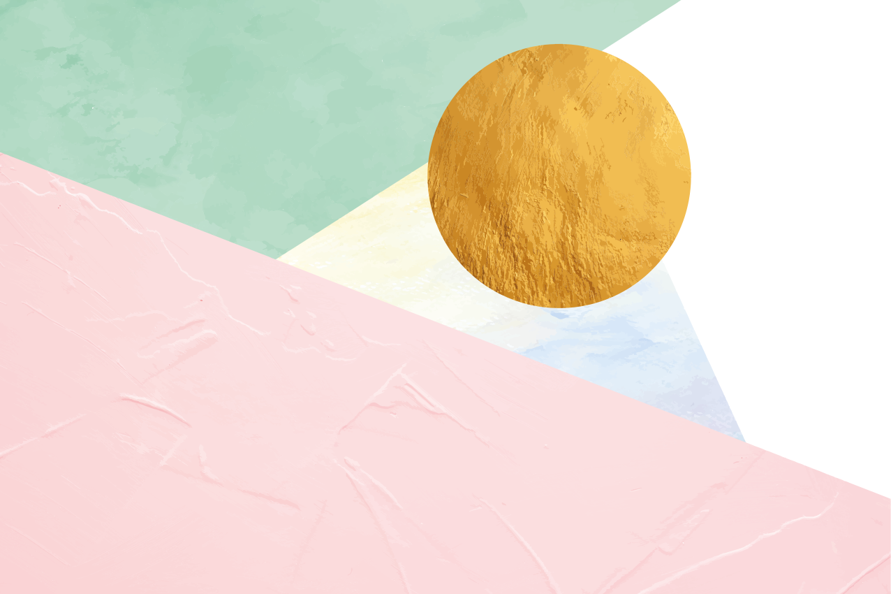 Modern placemat with textured geometric designs - TenStickers