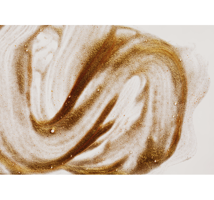 Sandy Swirl Pattern texture wall mural - TenStickers