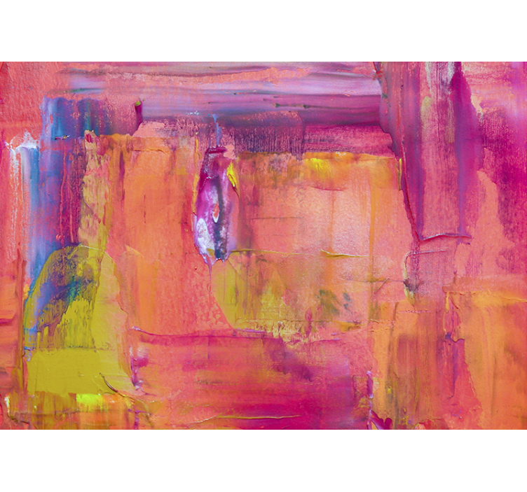 Pink shades abstract Urban Art Wall Mural - TenStickers