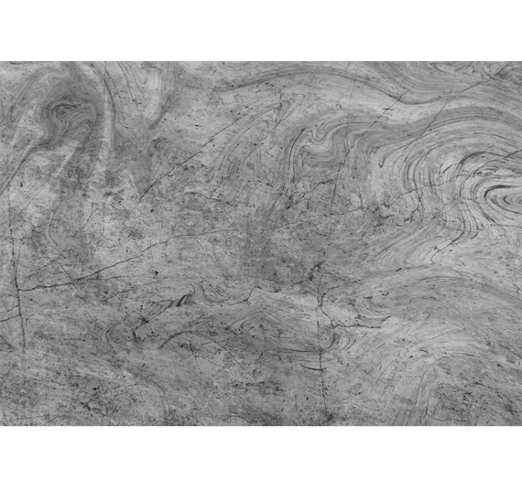 Gray marble textured design Bathroom Murals - TenStickers