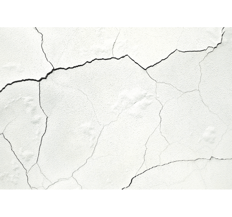Cracks wall mural for bedroom - TenStickers