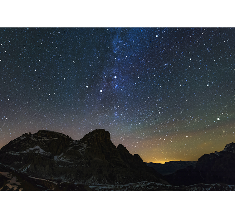 Space wall mural celestial night sky wonders - TenStickers