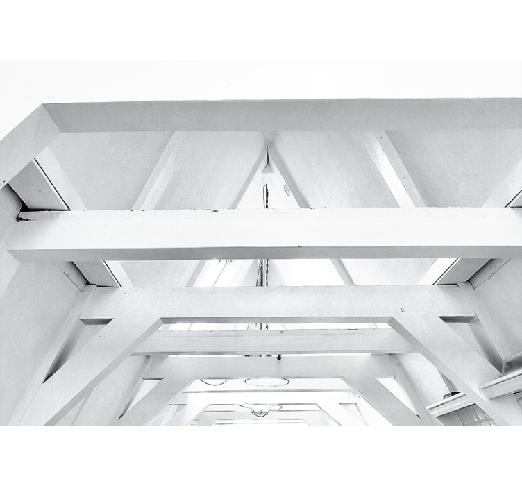 Texture wall mural architectural structure - TenStickers