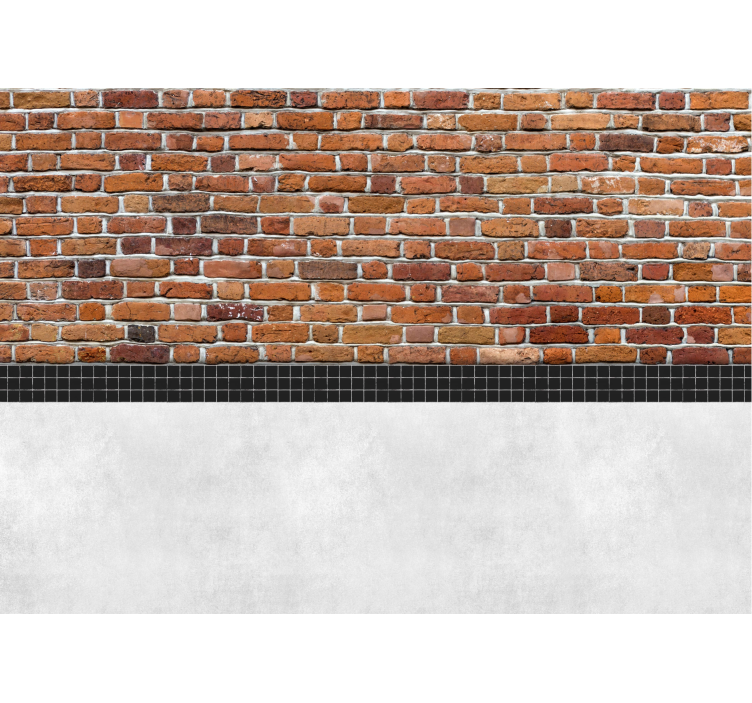 Brick texture Wall Mural for wall - TenStickers