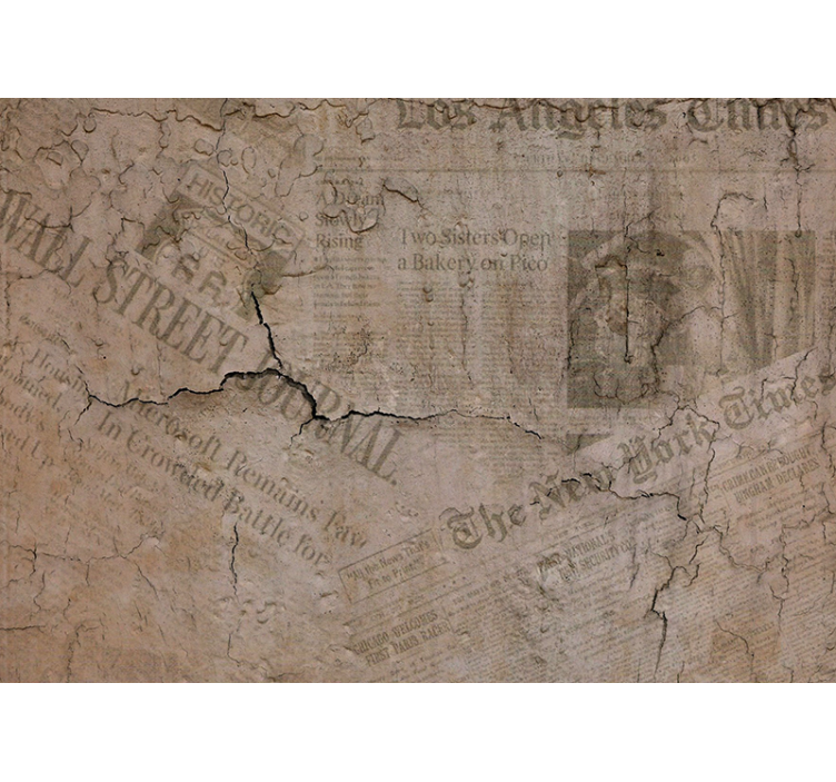 Weathered old texture texture wall mural - TenStickers