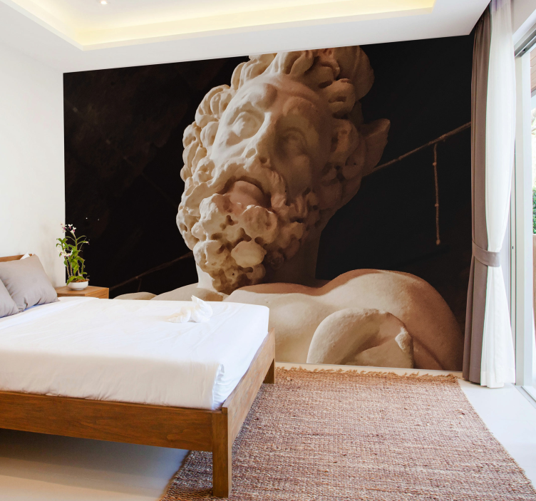 Classic art wall mural classic sculpture detail - TenStickers