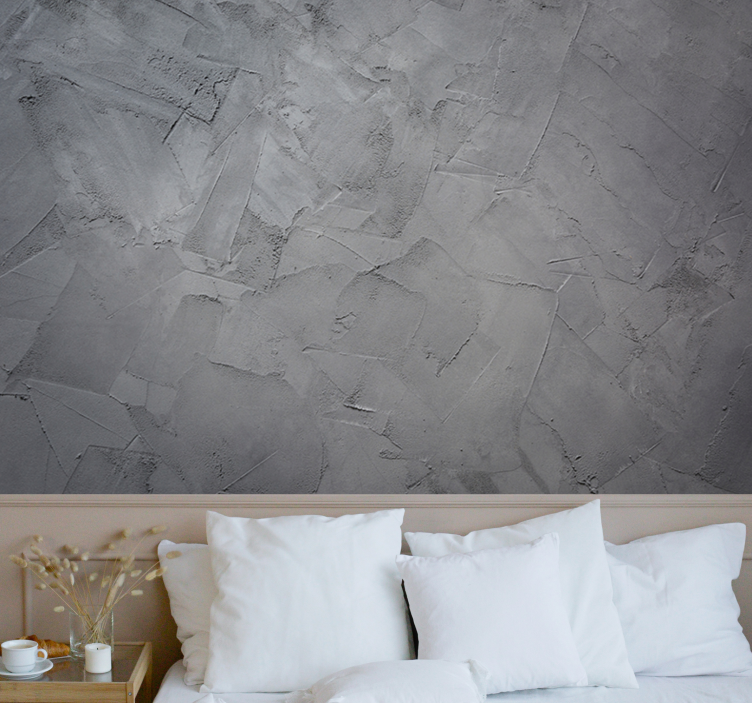 Grey tones concrete Wall Murals - TenStickers