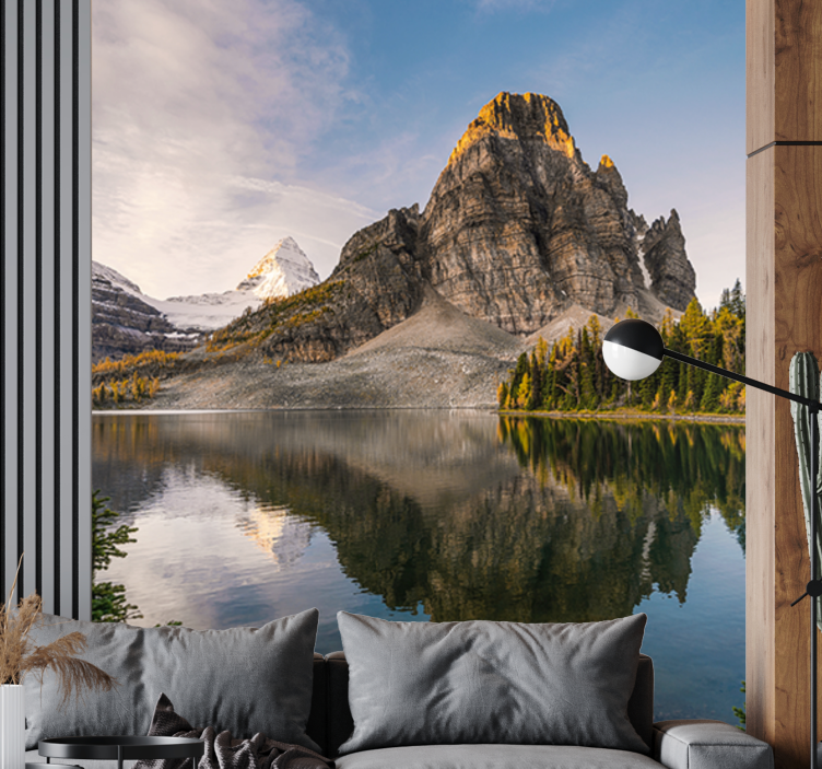 Mountain  Forest Wall Mural - TenStickers