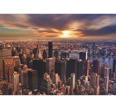 Morning in New York  Wall Mural - TenStickers