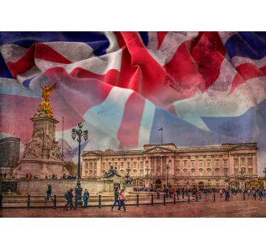 Buckingham Palace City wall mural - TenStickers