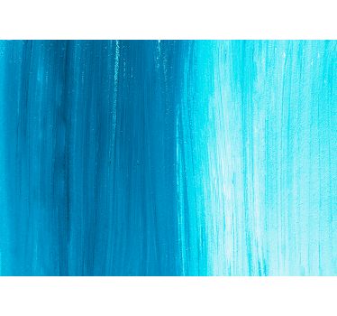 Blue photo  mural wallpaper - TenStickers
