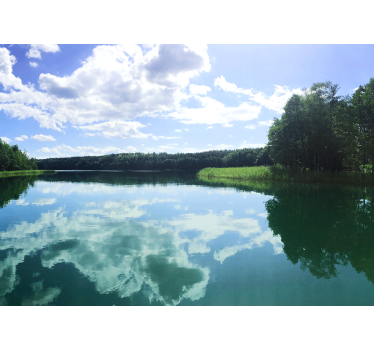 Polish Mazury Lake landscape murals - TenStickers