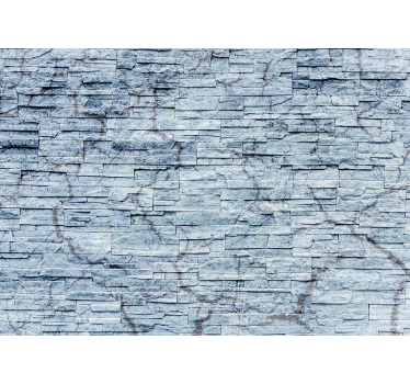 Textured Slate Surface stone wall mural - TenStickers