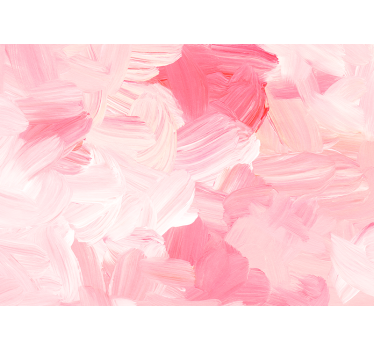 Abstract wall mural soft brush strokes - TenStickers