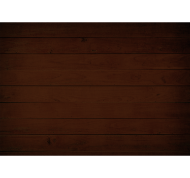 Stone wall mural with luxurious wooden panels - TenStickers