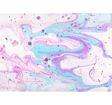 Pastel pink and purple Children Wall Murals - TenStickers